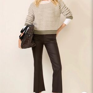 Kut from the Kloth Brown Faux Leather Pants